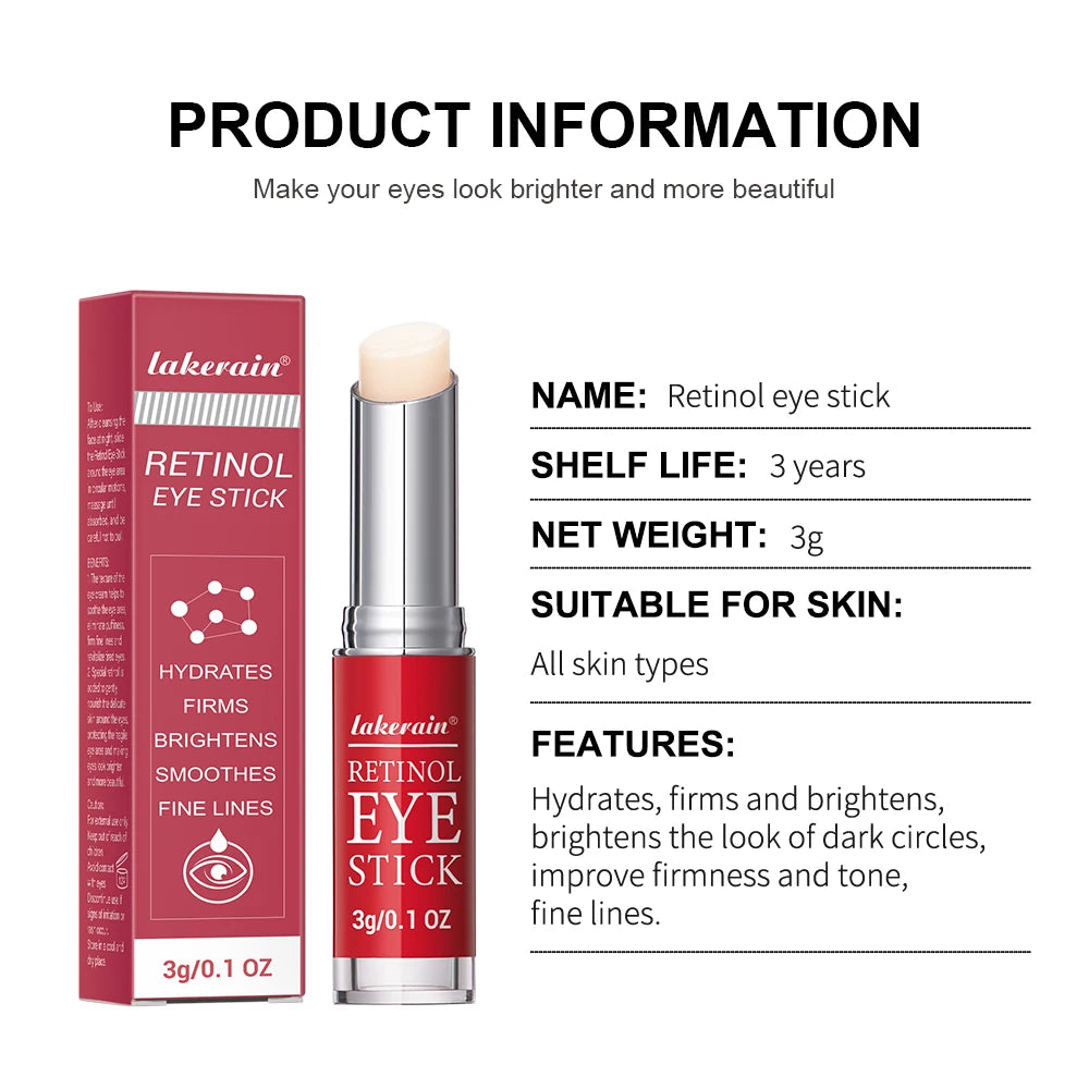 BeHers Retinol Eye Cream - Eye Repair Serum Stick for Women