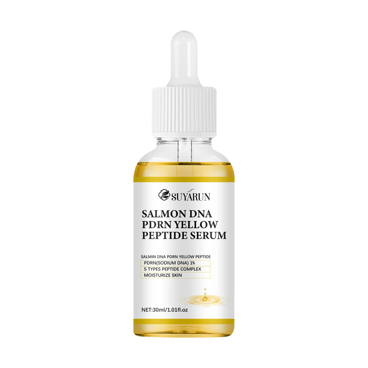 Salmon DNA PDRN + Yellow Peptide Complex Serum - Anti-Aging Solution, Skin Repair, Hydration, Brightening, Tightening.