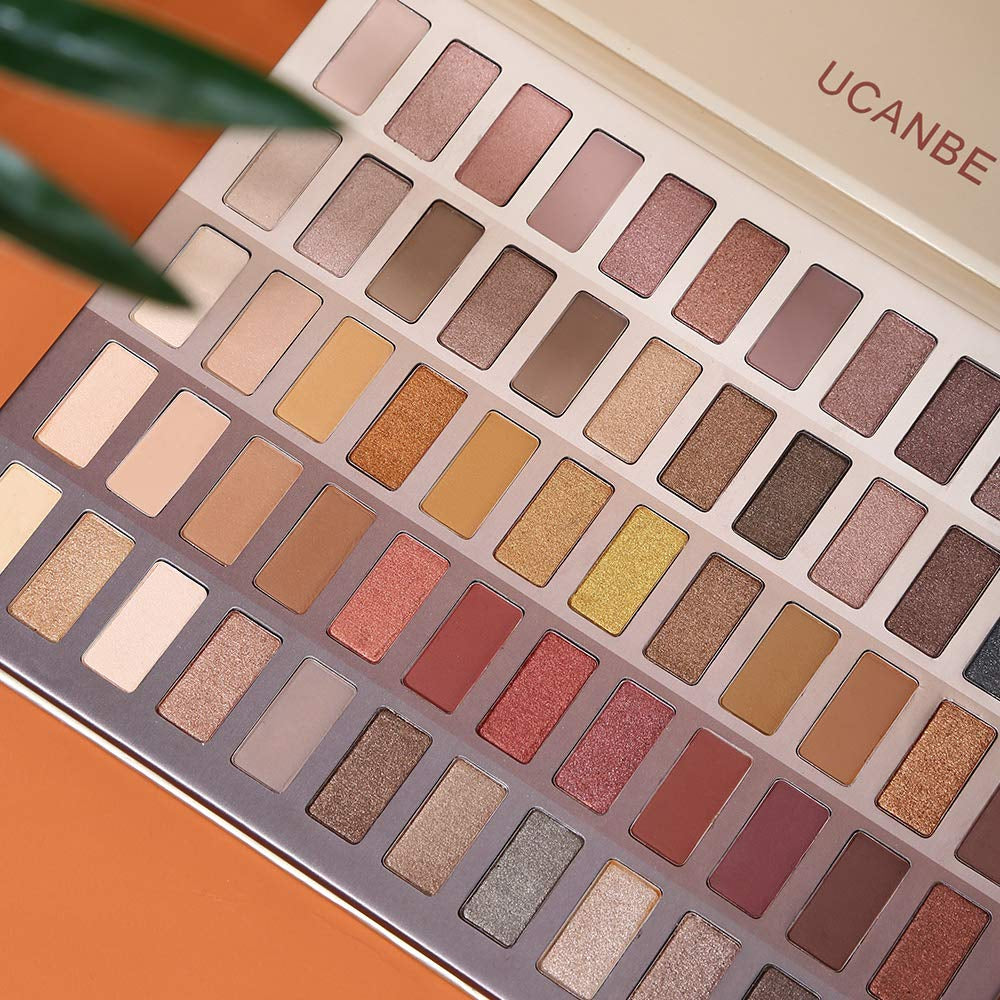 Be Hers Luxury Neutral Eyeshadow Palette (High-Pigment Shimmer, Matte, and Metallic Shades)