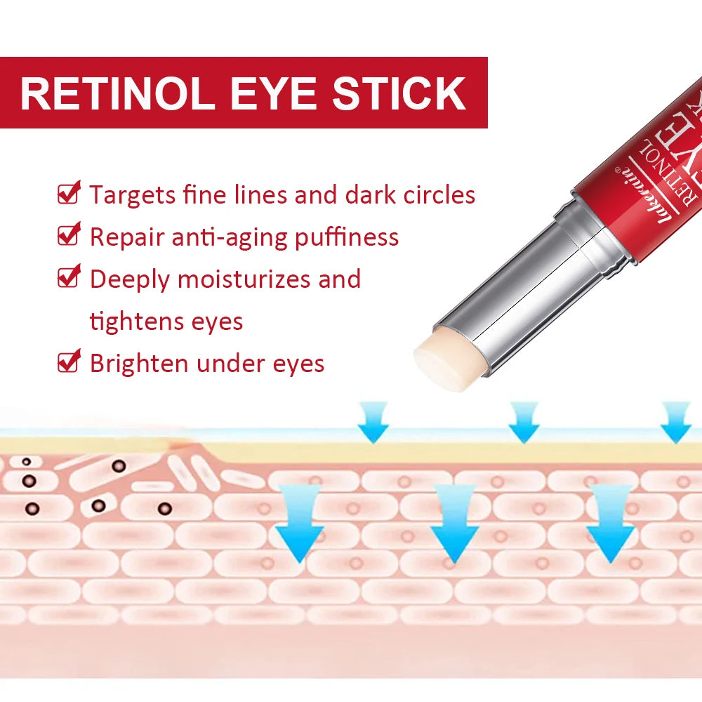 BeHers Retinol Eye Cream - Eye Repair Serum Stick for Women