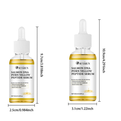 Salmon DNA PDRN + Yellow Peptide Complex Serum - Anti-Aging Solution, Skin Repair, Hydration, Brightening, Tightening.