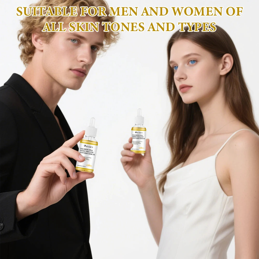 Salmon DNA PDRN + Yellow Peptide Complex Serum - Anti-Aging Solution, Skin Repair, Hydration, Brightening, Tightening.