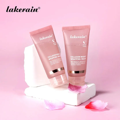 Korean Deep Collagen Mask Peel off Mask Face anti Wrinkle Lifting Skin Care Masks Bio Pack Night Wrapping Woman Overnight Skin