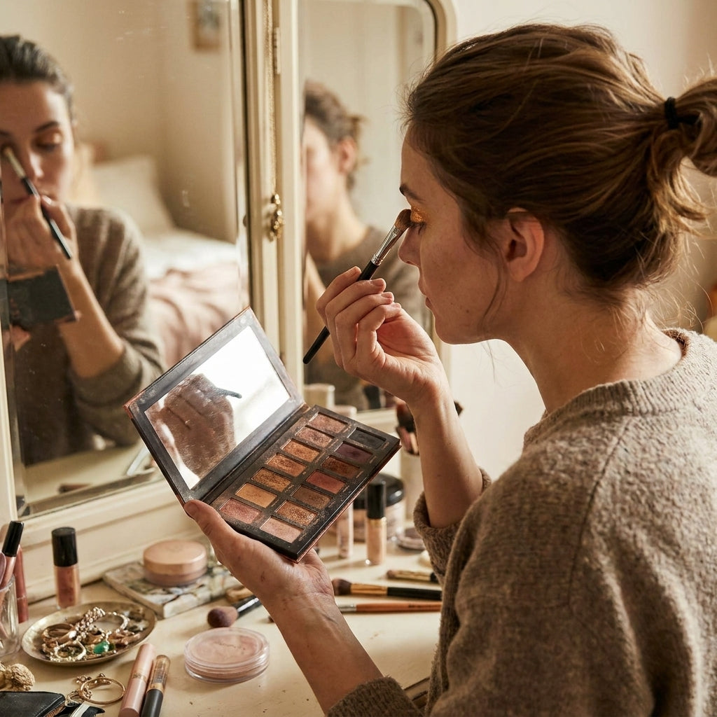BeHers Eyeshadow Palette lifestyle